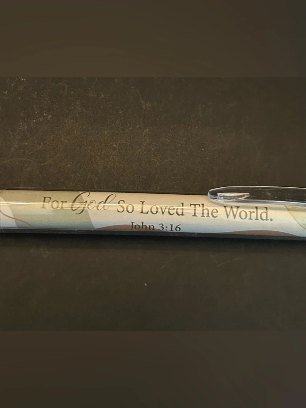 Inspirational Scripture Ballpoint Pens - Pastel Gradient Set of 9 Med Pt Black